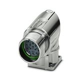 M23-17S1N8AA500S - Device connector front mounting