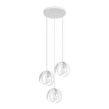 HANGING LAMP TULOS 3P WHITE E27 3X60W IP20