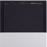 Cover for KNX thermostats + room cont.s, S.1/B.3/B.7, p. white glossy