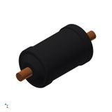 Hermetic filter drier, DCL, 16 cu.in., Copper