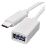 USB cable 3.0 A/Female - C/Male OTG 15cm