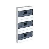 Surface-mounted distribution board SRn-3x12 (36) (N+PE)