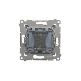 HDMI single socket, module, black matt, HDMI Standard: HDMI 2.1