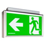 Emergency light LM WL 6x0.5W LED 3h 230V AC, ceiling mount