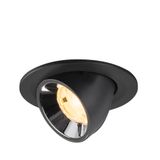 NUMINOS® GIMBLE S 3000K 20° black/chrome