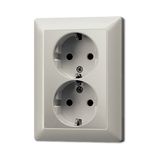 Socket outlet 2-gang socket outlet
