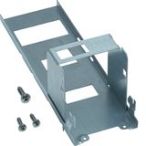 Device carrier LV one DIN adapter on front face, with isolation termin