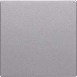 KNX radio button 1gang quicklink Q.1/Q.3 alu velvety, lacquered