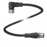 V19-W-BK1M-PUR-U-V19-G connection cable