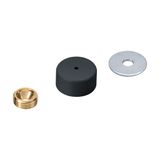 SUSP CEILING-MOUNT ROSE HOLD BK - ceiling bracket