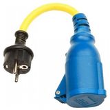 Victron Energy Shore Power Systems Adapter Cord 16A/250V-Schuko plug/CEE Coupling