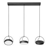 DECOR PUCK 3XPENDANT LN 36W 930 BK LEDV