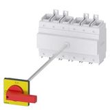 SENTRON, 3LD switch disconnector, changeover switch, 4-pole, Iu: 160 A