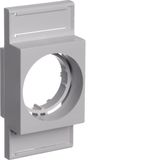 D-plastic cover 39mm for NH fuse-base E27 25A, grey