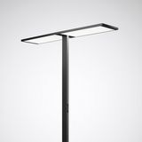 Free-standing luminaires Luceos S Prisms Black 220W 30600lm Wide reduced glare UGR19 (W19) IK02 3 SDCM