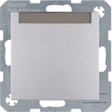 SCHUKO soc. out. hinged cover, enhncd contact prot., B.7, al., matt, l