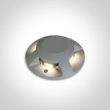 GREY IP67 SURFACE GROUND WW 4X3W 230V