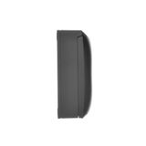 Two gang switch, (module), Simon 24, IP20/IP44, 10AX, black matt