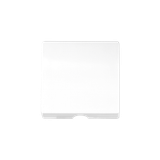 Cover for loudspeaker socket / cord switches, white