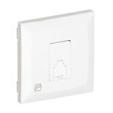 TELEPHONE SOCKET (4 CONDUCTORS) WHITE