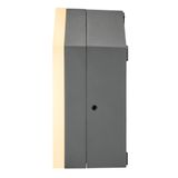 Zelda LED Square Large 12W 740lm 3000K IP54 anthracite
