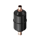 Hermetic filter drier, DCL, 08 cu.in., Steel Cu-plated