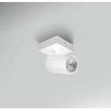 FARETTO SOFFITTO ENFASI SQUARE BIANCO