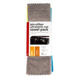 Microfiber ultrasonic cut towel pack 35x35cm 250g AMIO-03971