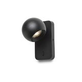 SIENA wall black 230V LED GU10 9W