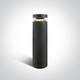 ANTHRACITE BOLLARD 60cm 20W WW IP65 230V