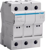 Fuse carrier 3P 25A 400V L32 3M