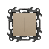 Double lighting controller [Wi-Fi] SWITCH D, champagne matt