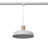 HANGING LAMP 3 PHASE INDY WHITE E27