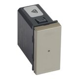 Arteor with Netatmo 250W Connected Wired Light Switch with Neutral 1 Module Champagne