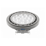 LED LIGHT SOURCE, A-G, AR111, 3000K, G53, 12,5W, DC12V, 40°, 1100lm, grey