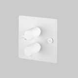 2G DIMMER / 120W / CROSS / WHITE