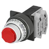 Push-button without guard, red, N.O.+N.C.