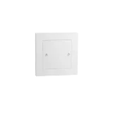 COVER FOR WALLBOX WITH SCREW 1X WHITE 18-PACK