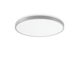 TRIONA round, 76 W, 6800 lm, 827-865, silver, DALI Ceiling and wall lu
