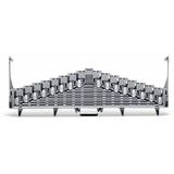 8-level terminal block for matrix patching with locking clips one pote
