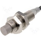 Proximity sensor, inductive, M12, non-shielded, 5mm, AC, 2-wire, NO, d E2E 7411M