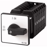 T5B-6-15898/Z Reversing star-delta switches, T5B, 63 A, rear mounting, 6 contact unit(s), Contacts: 11, 60 °, maintained, With 0 (Off) position, D-Y-0-Y-D, SOND 30,