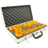 Hole saw set Ironside 24-piece 16-114mm