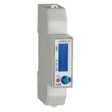 Account D1 - Multifunction active energy meter (cl.1) direct insertion - Mains: single-phase - Format: 1 DIN modules