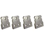 Module Plate 1 hole, MC4, 4-pole
