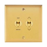 Art d'Arnould universe Memory control for roller shutters fixed position - brushed gold