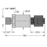 Pressure Transmitter With Current Output (2-Wire)   PT600R-2103-I2-DT043P