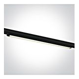 65025T/B/V BLACK 25W CCTV LINEAR TRACK LIGHT 100-240V