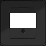 TAE center plate, speaker, USB, A.x/C.x, glossy night black