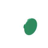 Flush cap for spring-return actuators, green